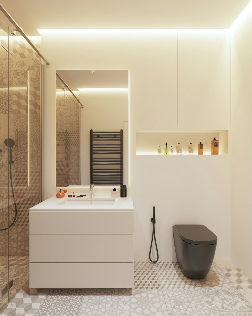 Salle de bain moderne